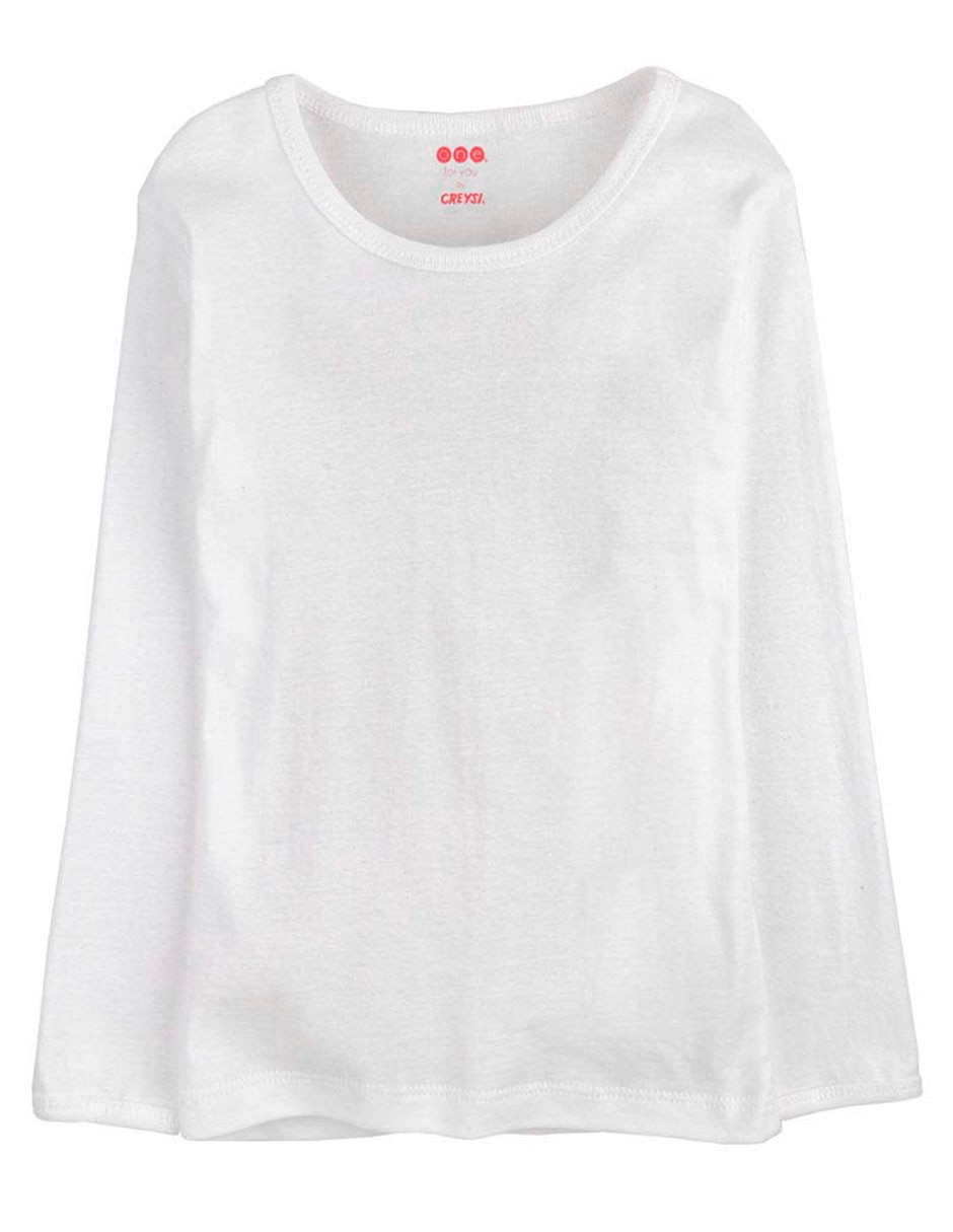 Playera Baby Creysi manga larga infantil