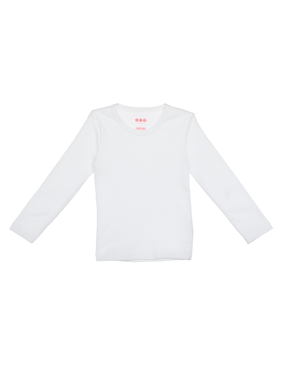 Playera manga larga para infantil Playera manga larga para infantil