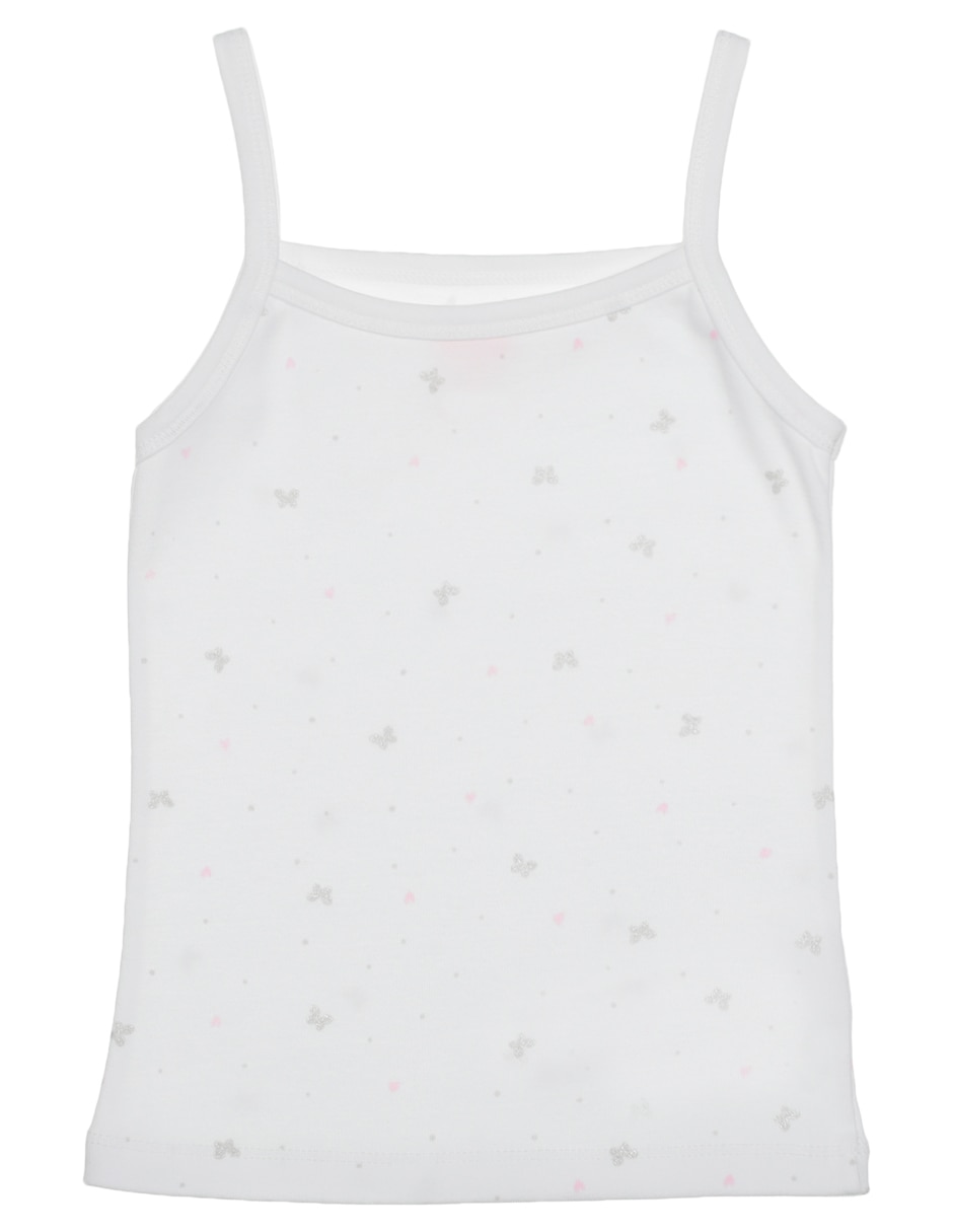 Camiseta cuello redondo para niña Camiseta cuello redondo para niña