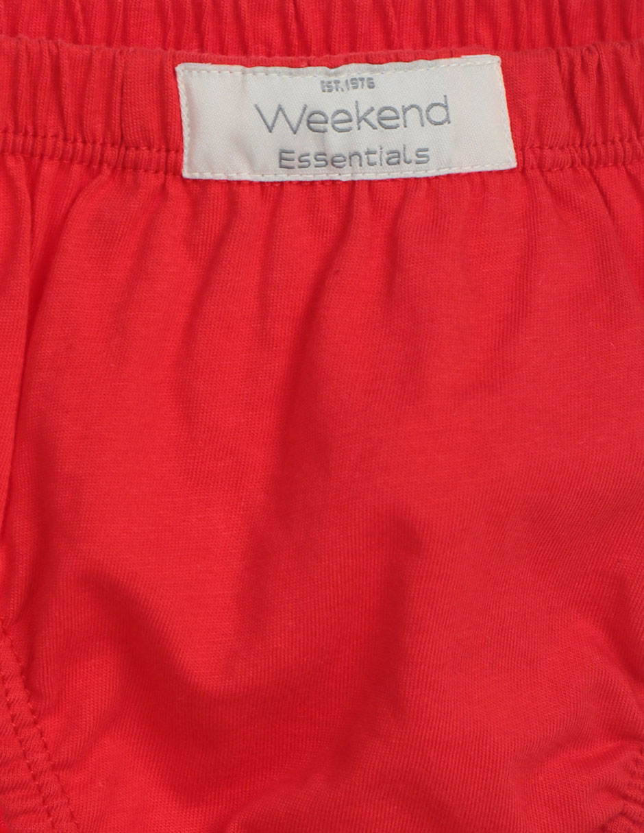Set trusa Weekend de algodón para niño