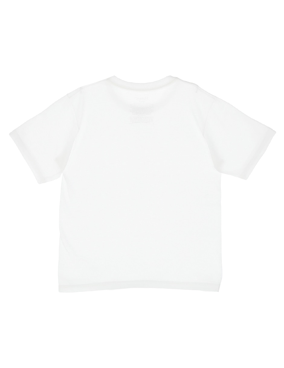 Playera manga corta para niño