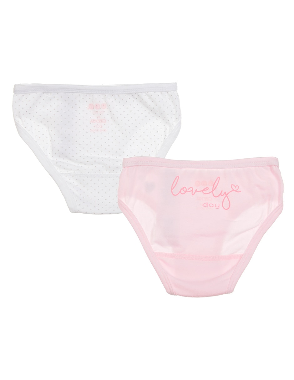 Set bikini de algodón para niña