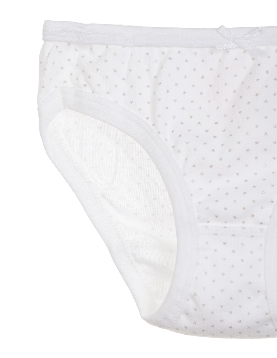 Set bikini de algodón para niña