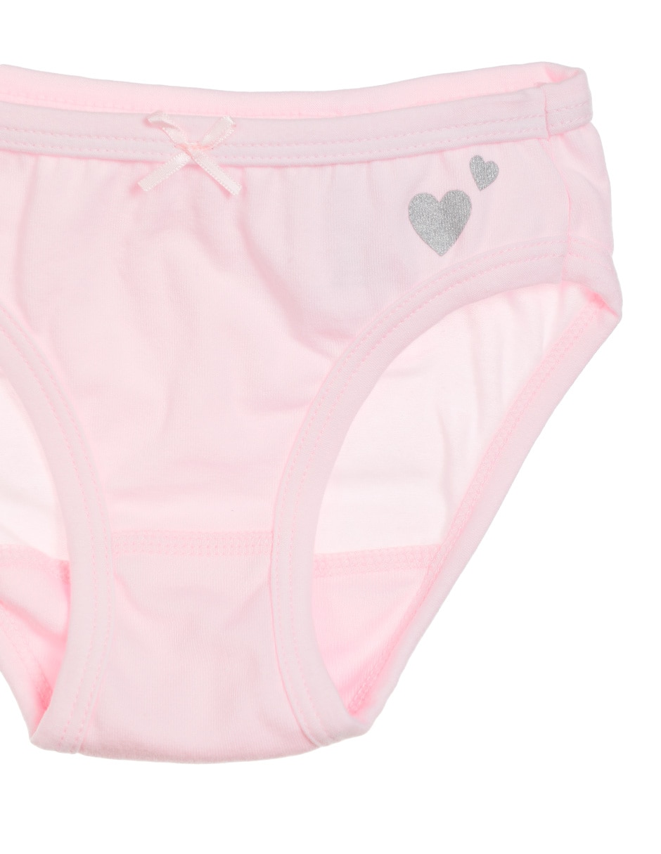Set bikini de algodón para niña