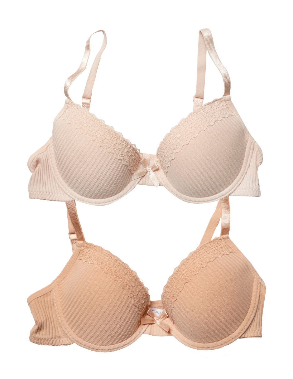 Set de brassiere de algodón para niña Set de brassiere de algodón para niña