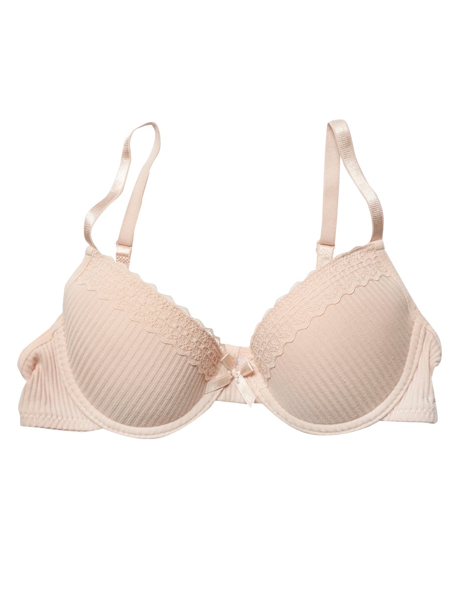 Set de brassiere de algodón para niña