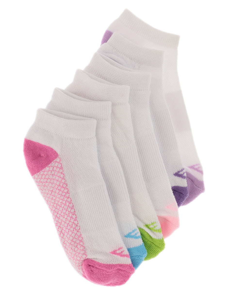Set de calceta para niña 6 pares Set de calceta para niña 6 pares