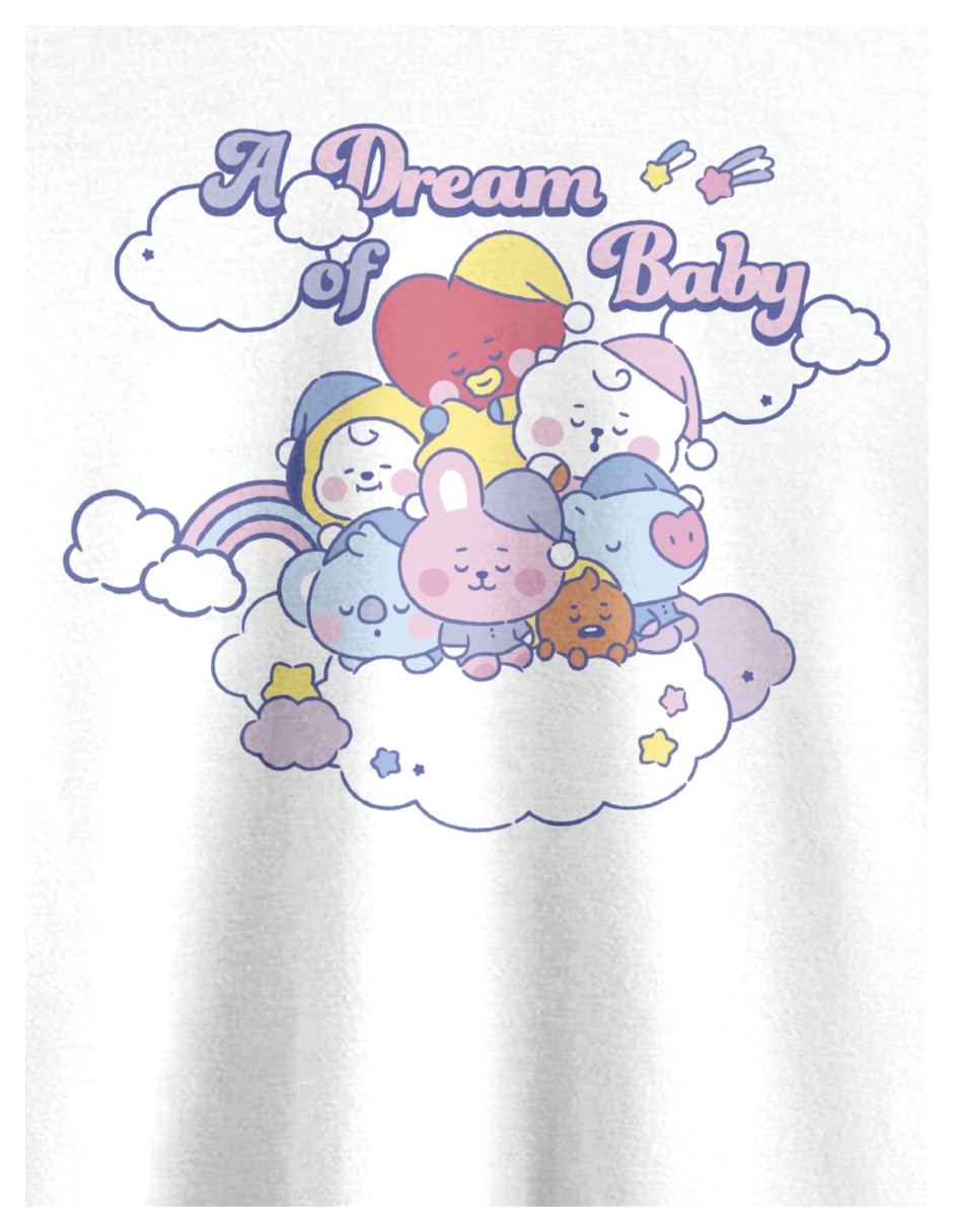 Conjunto pijama Bt21 para niña 3