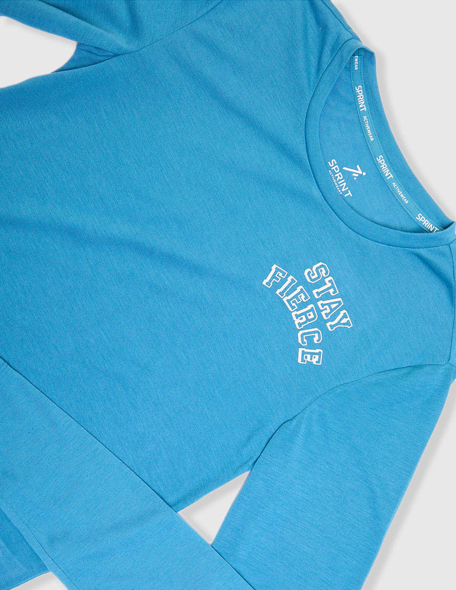 Playera deportiva para entrenamiento unisex