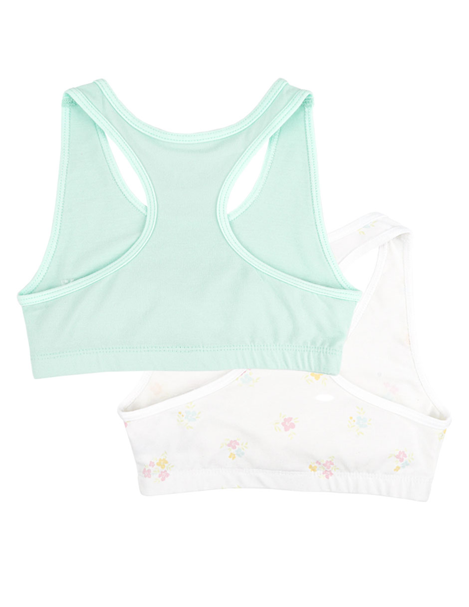 Set corpiño de poliéster para niña 4