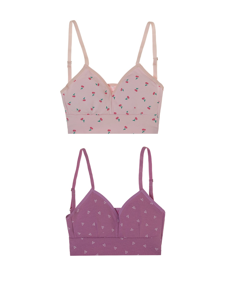 Set top de algodón para niña