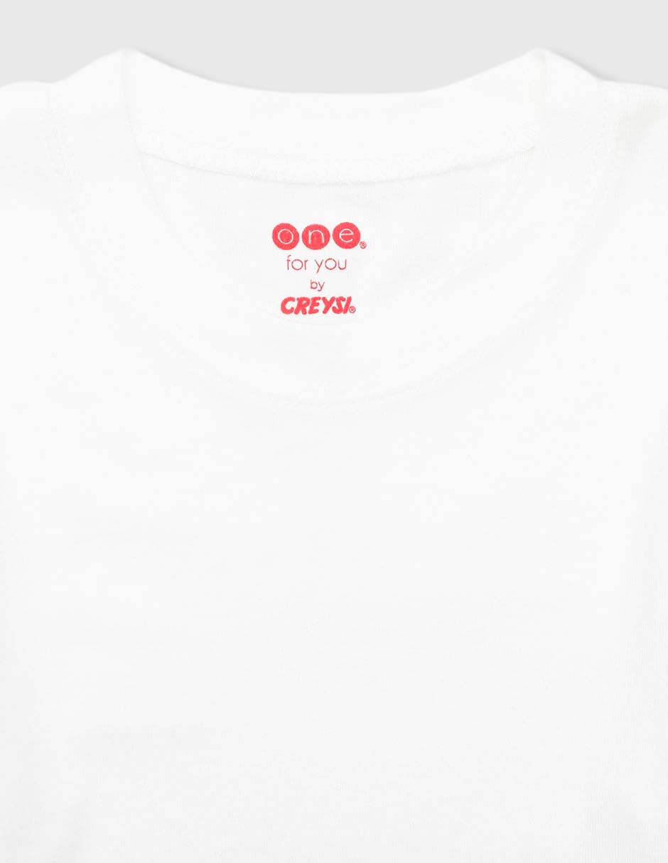 Set camiseta cuello redondo Baby Creysi para niño