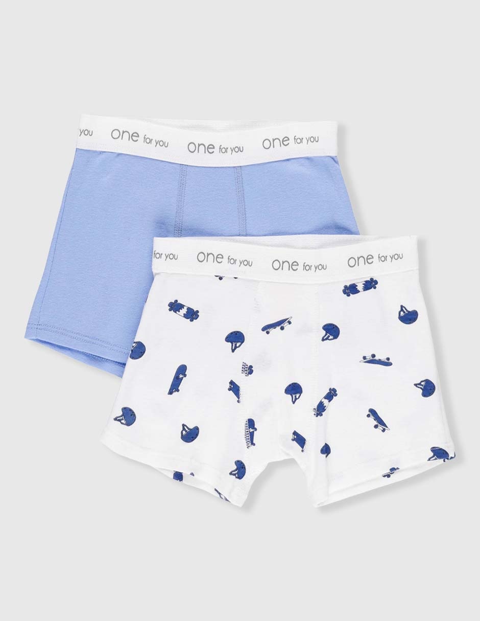 Set bóxer de algodón para niño Set bóxer de algodón para niño