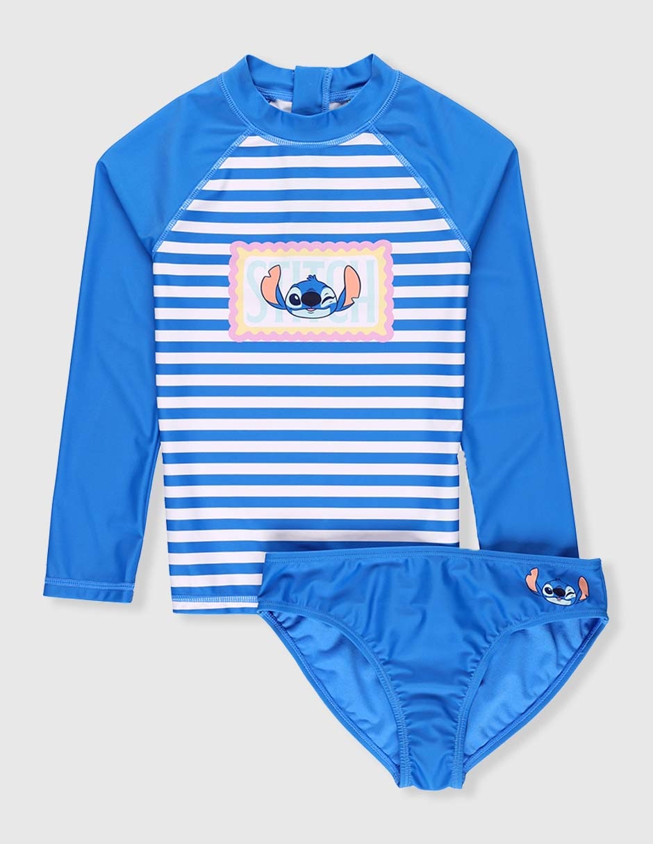 Traje de baño completo Disney Dtr Stitch para niña