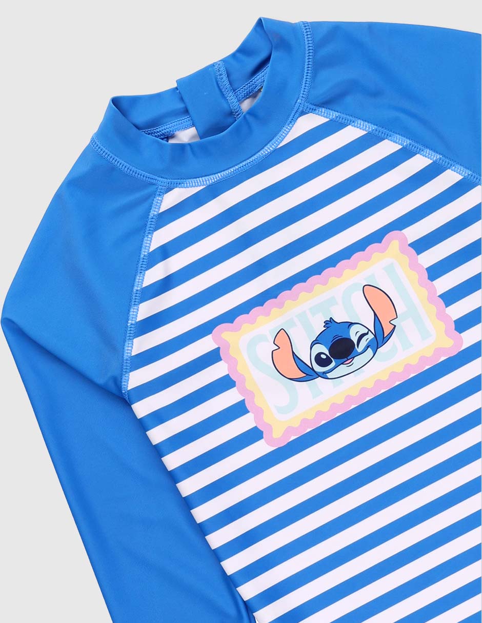 Traje de baño completo Disney Dtr Stitch para niña