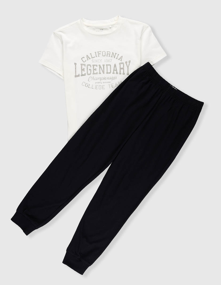 Conjunto pijama Weekend para niña