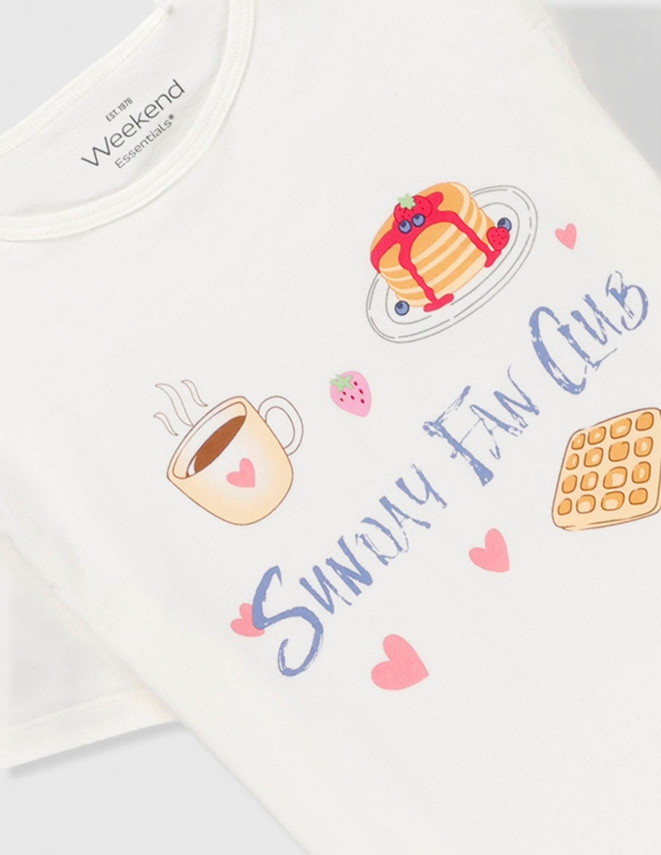 Conjunto pijama para niña 3