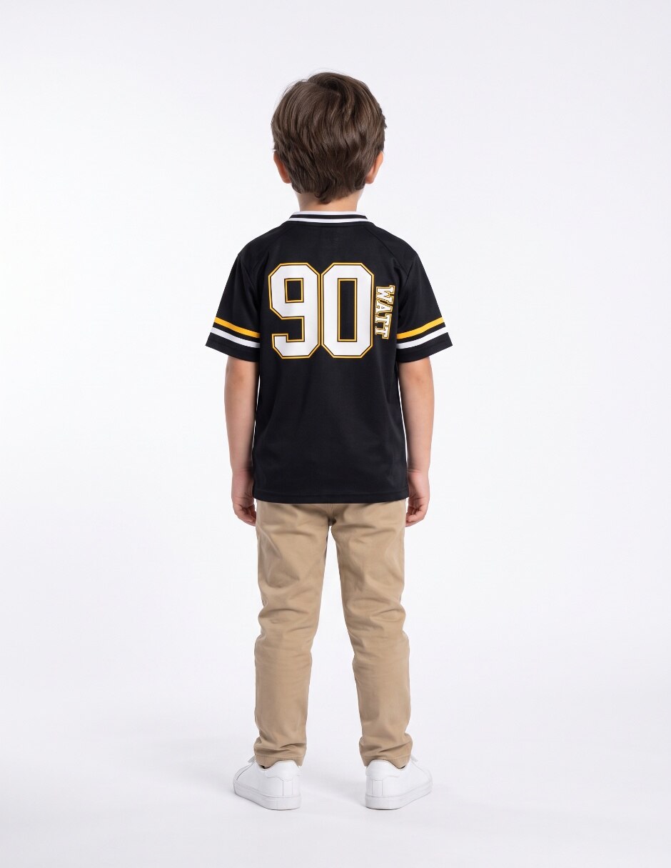 Playera deporitva casual Pittsburgh Steelers de niño 5