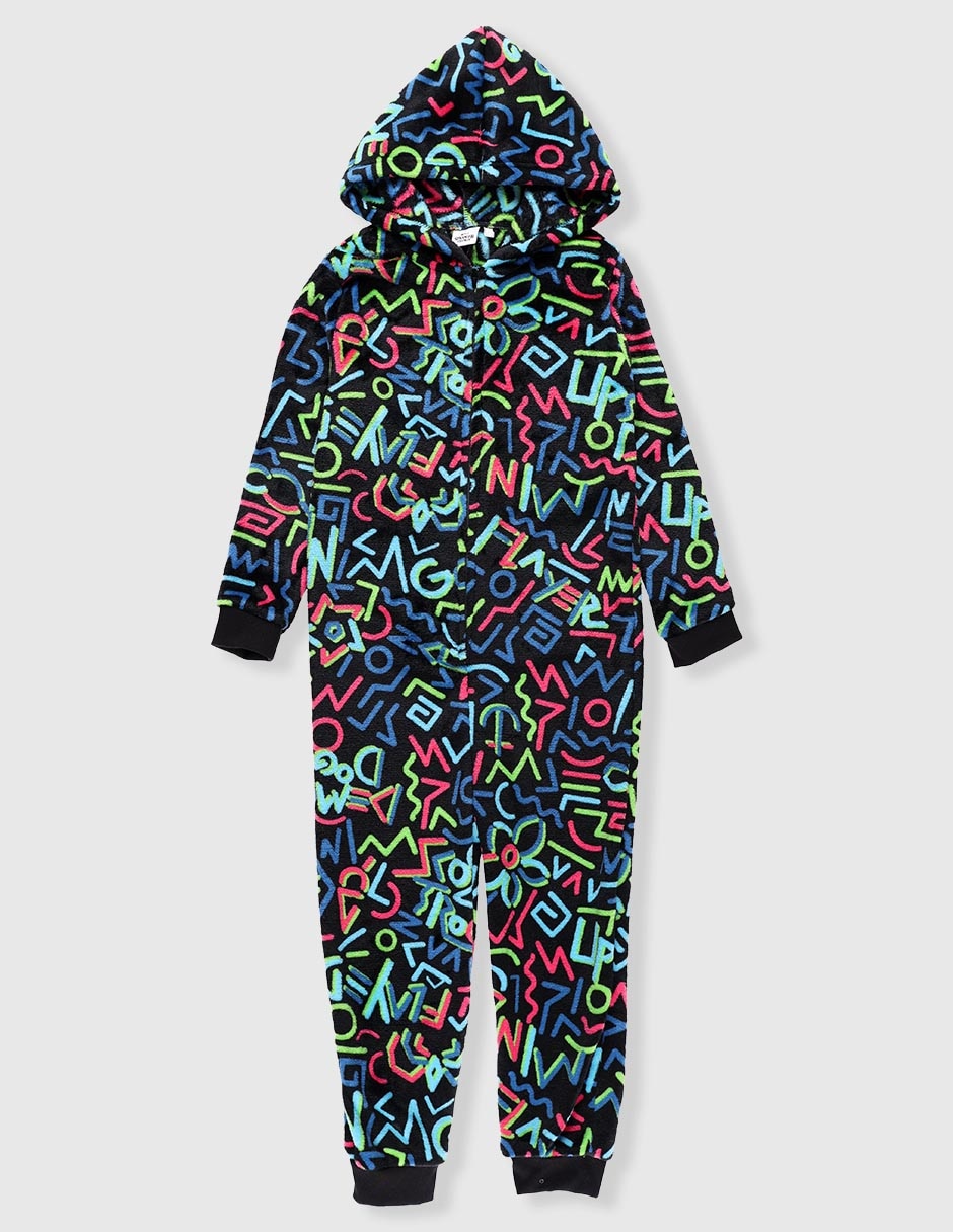 Mameluco Stranger Things de fleece para niña