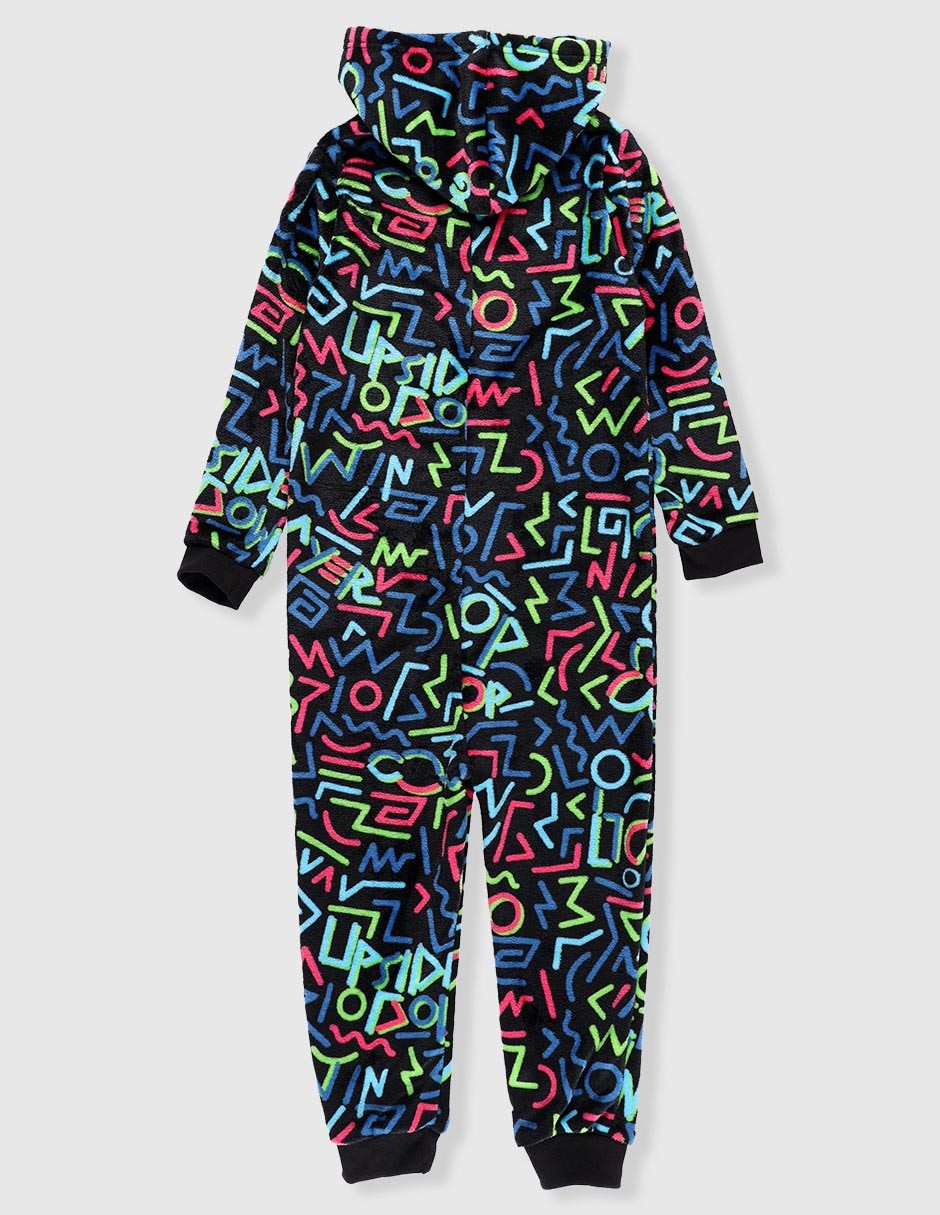 Mameluco Stranger Things de fleece para niña 2