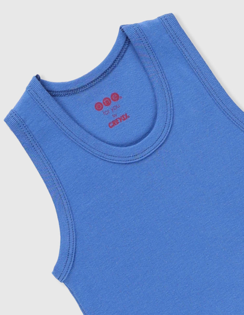 Set camiseta cuello redondo para niño