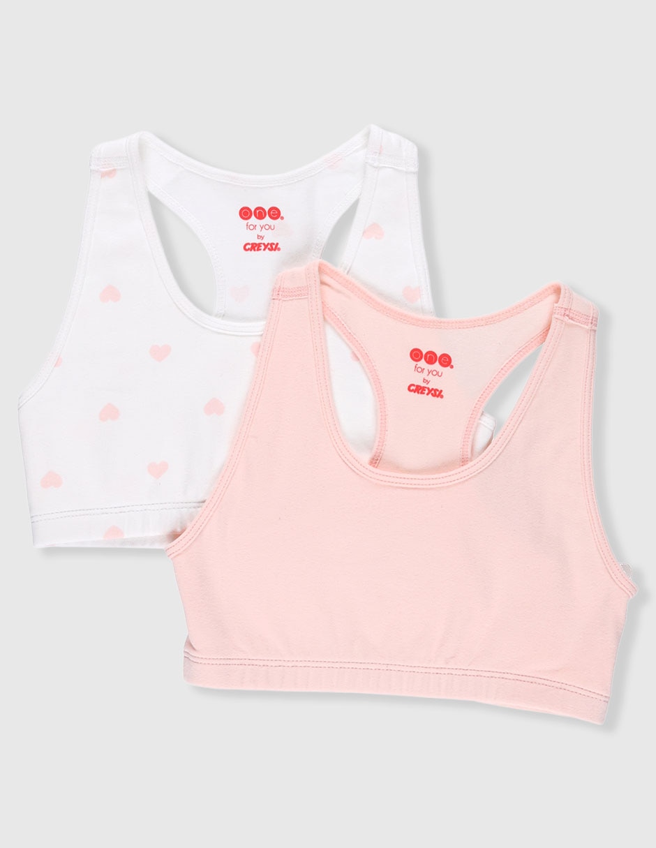 Top de algodón para niña