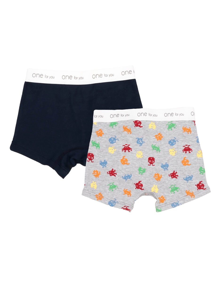 Set bóxer de algodón para niño 3