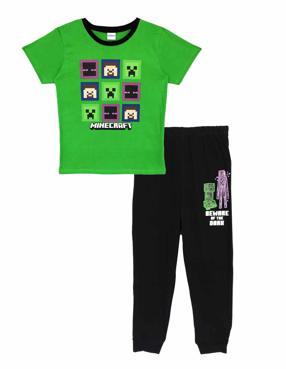 Conjunto pijama Minecraft para niño