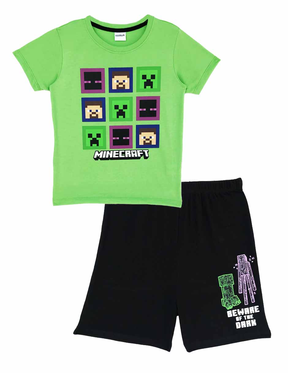 Conjunto pijama Minecraft para niño