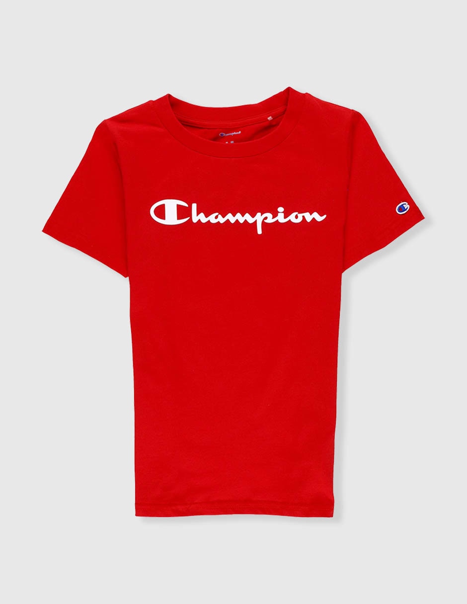 Playera deportiva para casual Champion de niño