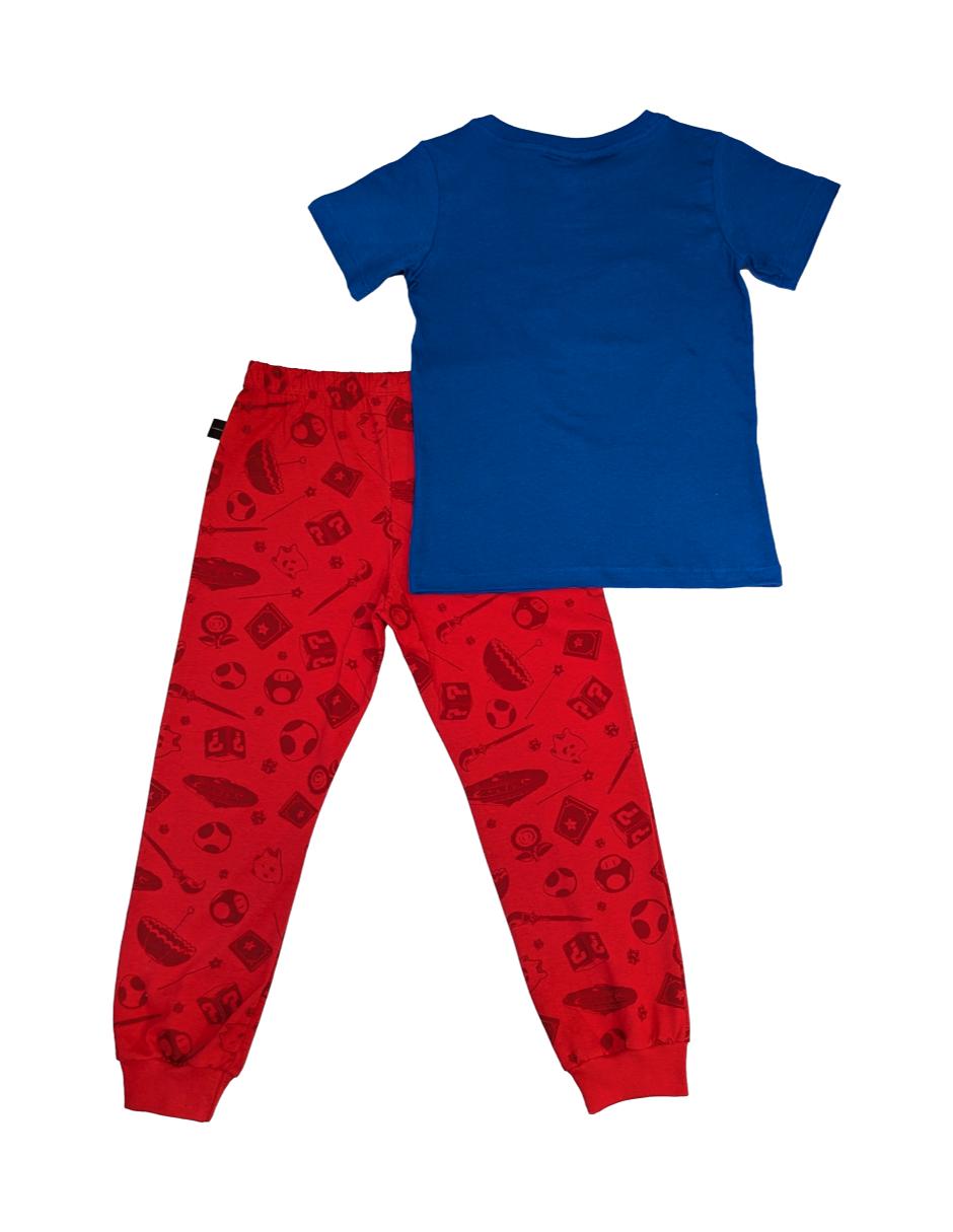 Conjunto pijama Nintendo Mario Bros para niño