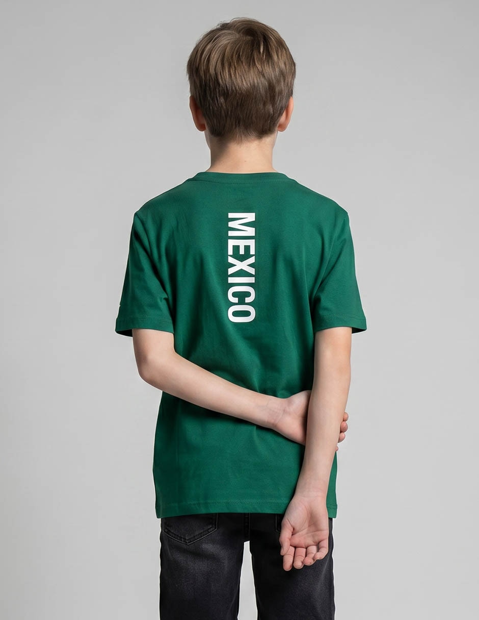 Playera deportiva casual champion México para niño