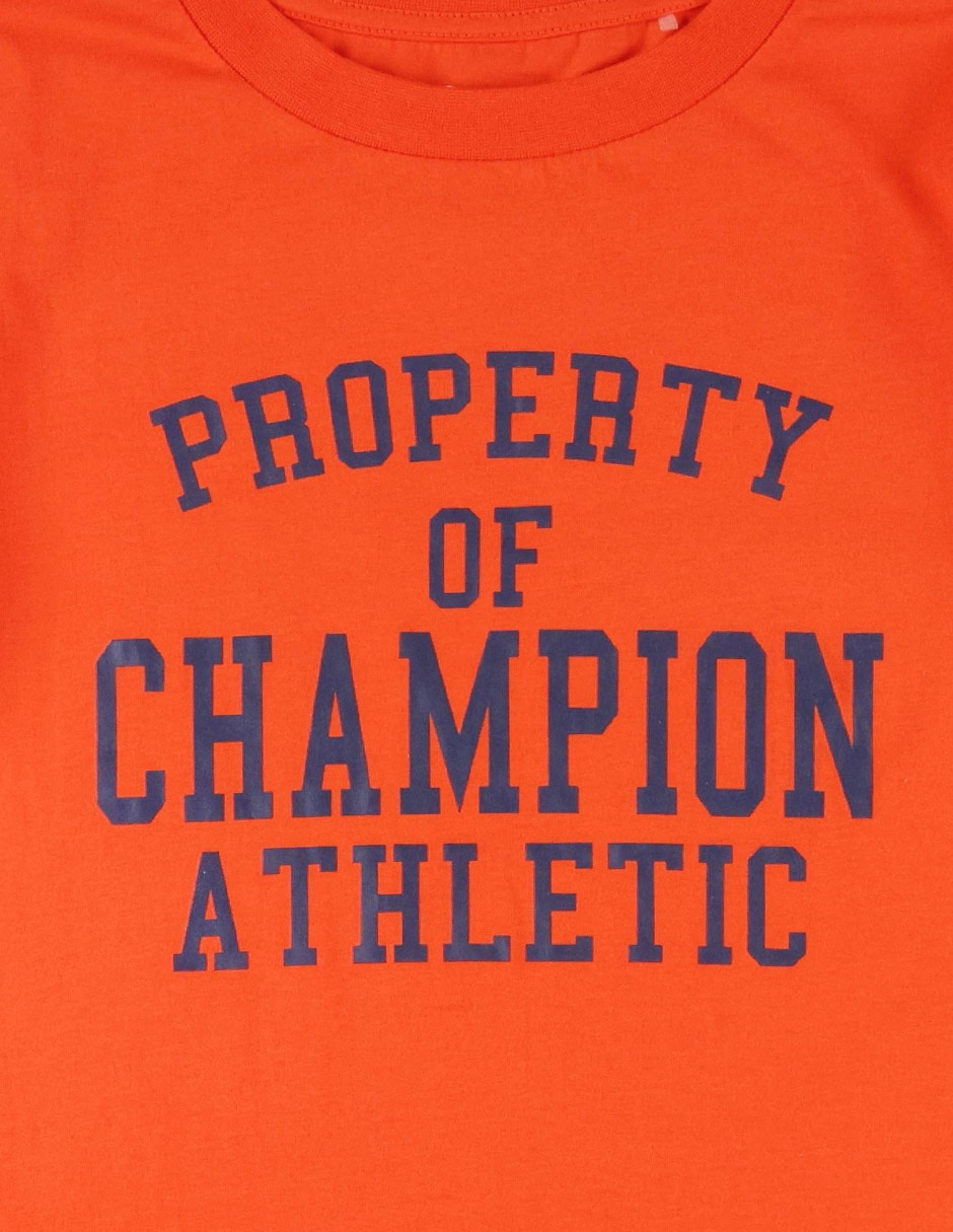 Playera deportiva para casual Champion de niño