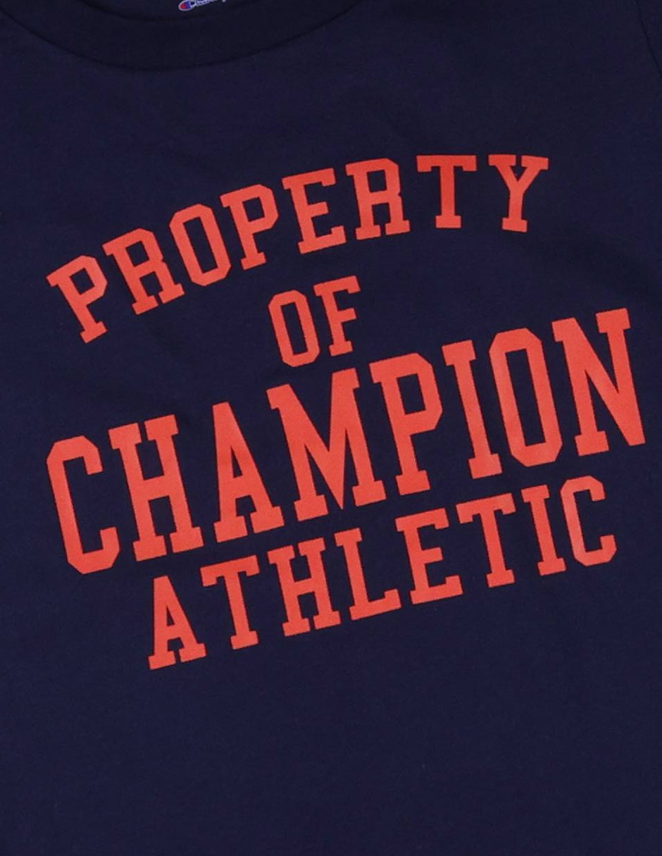 Playera deportiva para casual Champion de niño