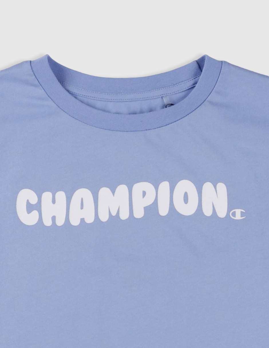 Playera deportiva para casual Champion de niña