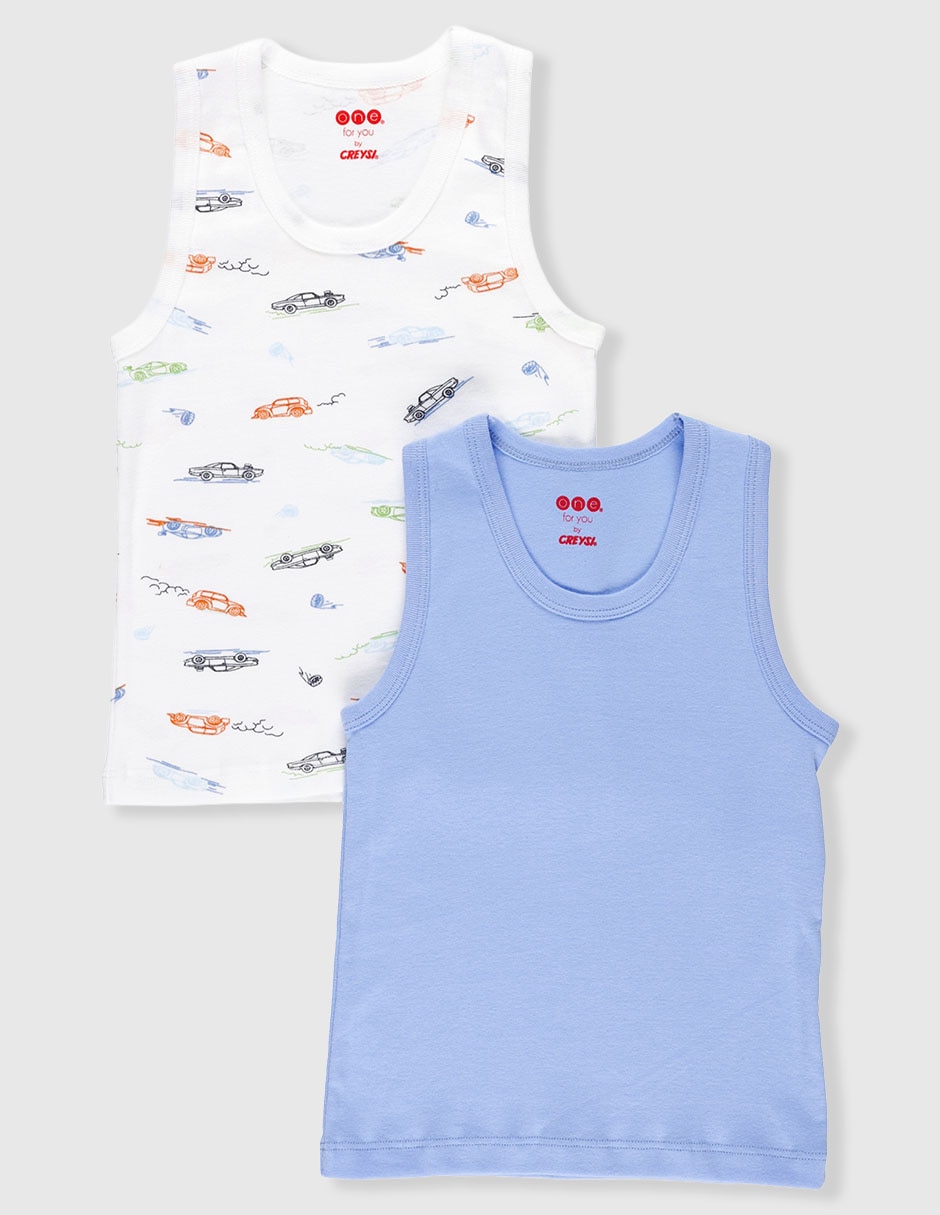 Set camiseta cuello redondo para niño Set camiseta cuello redondo para niño