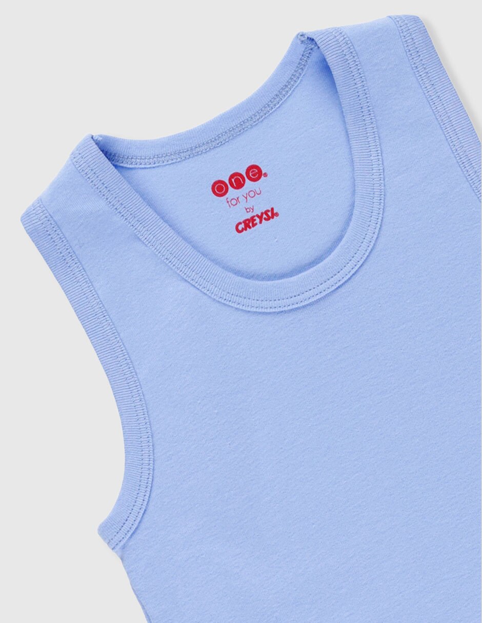 Set camiseta cuello redondo para niño 6