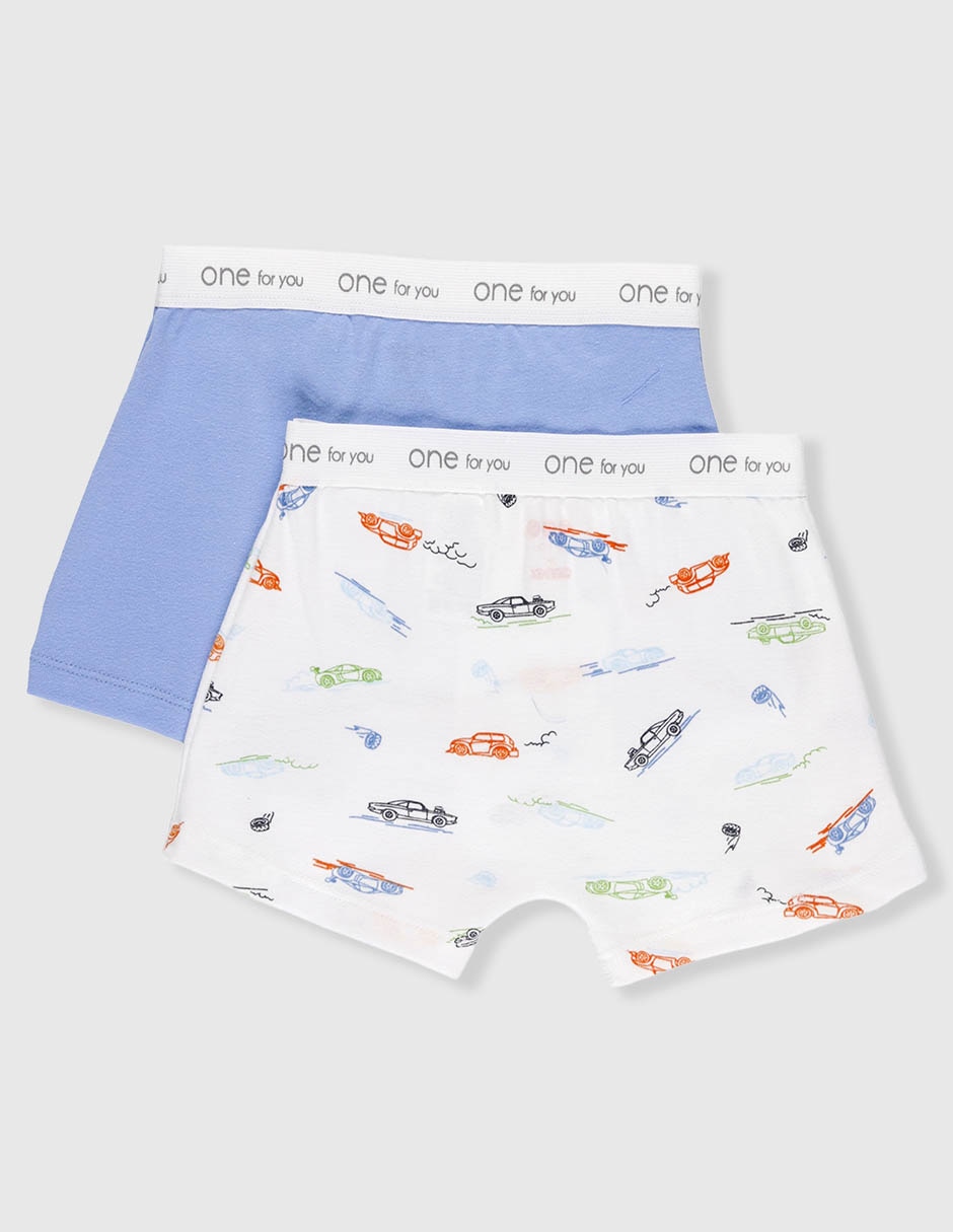 Set bóxer de algodón para niño 4
