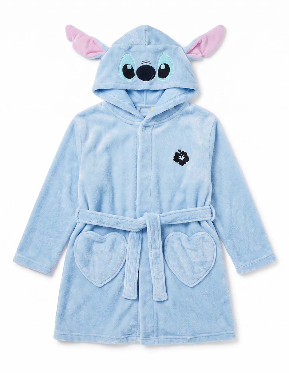 Bata de baño Stitch para niña