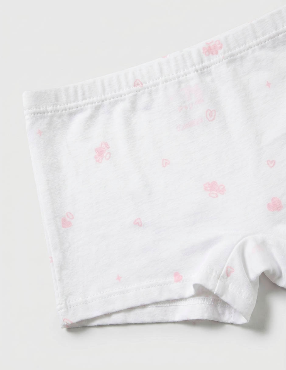 Bóxer beby creysi de algodón para niña 3