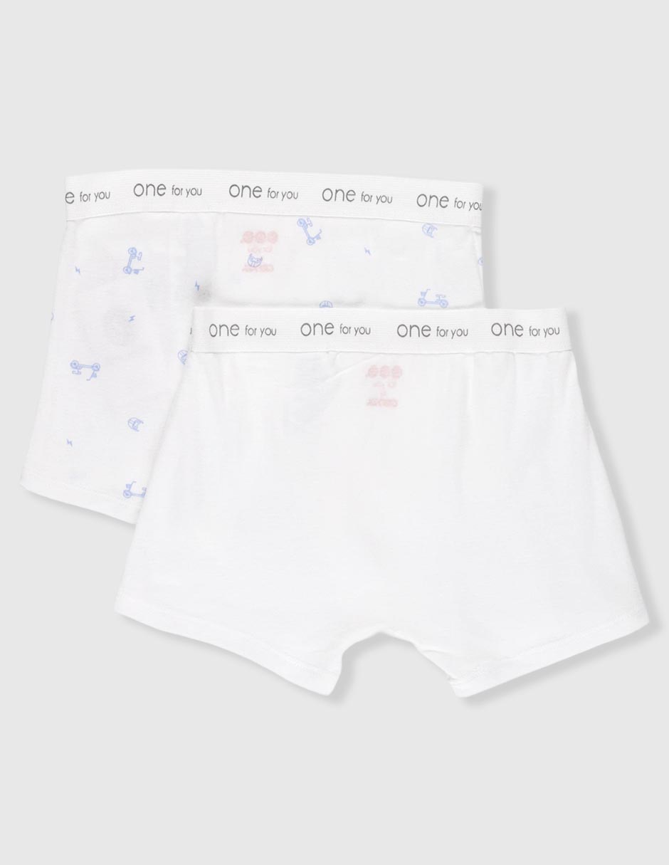 Set bóxer Baby Creysi de algodón para niño
