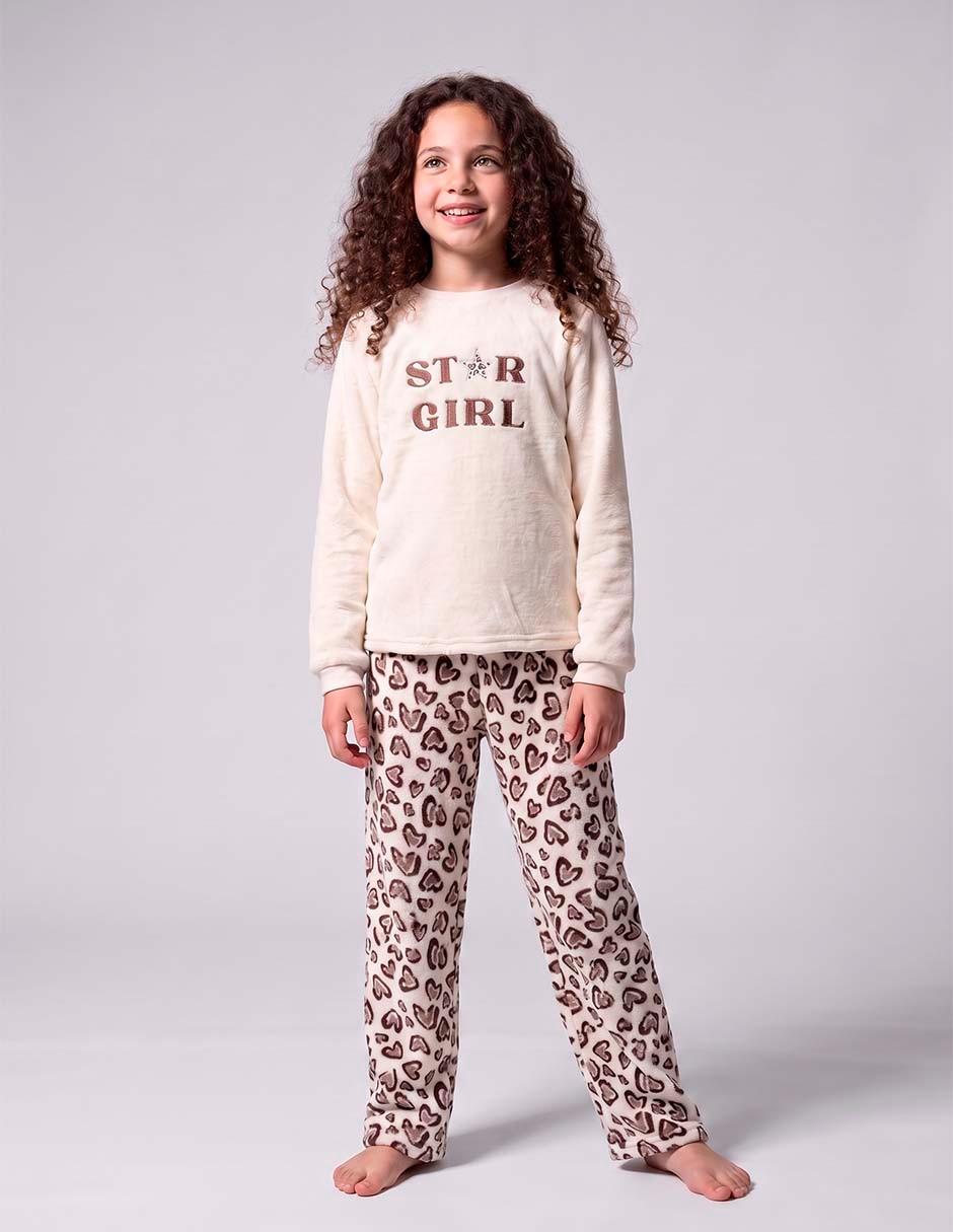 Pijama regular para niña 5
