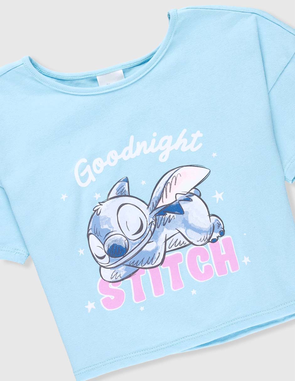 Conjunto pijama Disney Dtr Stitch para niña