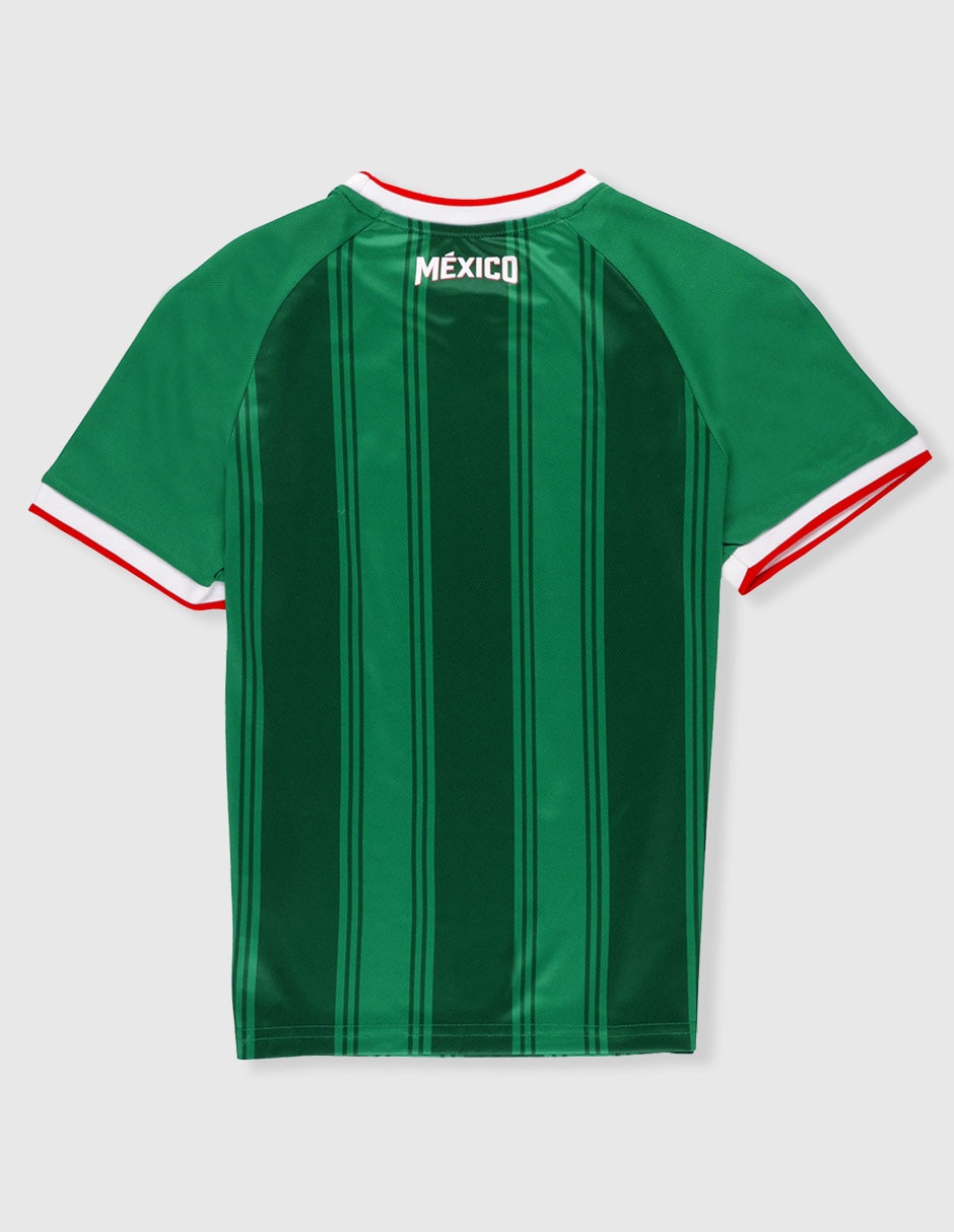 Jersey de la selección nacional de méxico manga corta fifa para niño