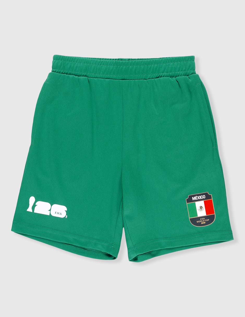 Short World Cup 26 México para niño
