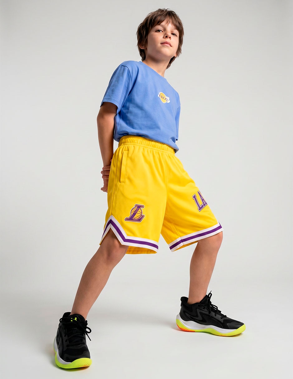 Short los angeles lakers para niño Short los angeles lakers para niño