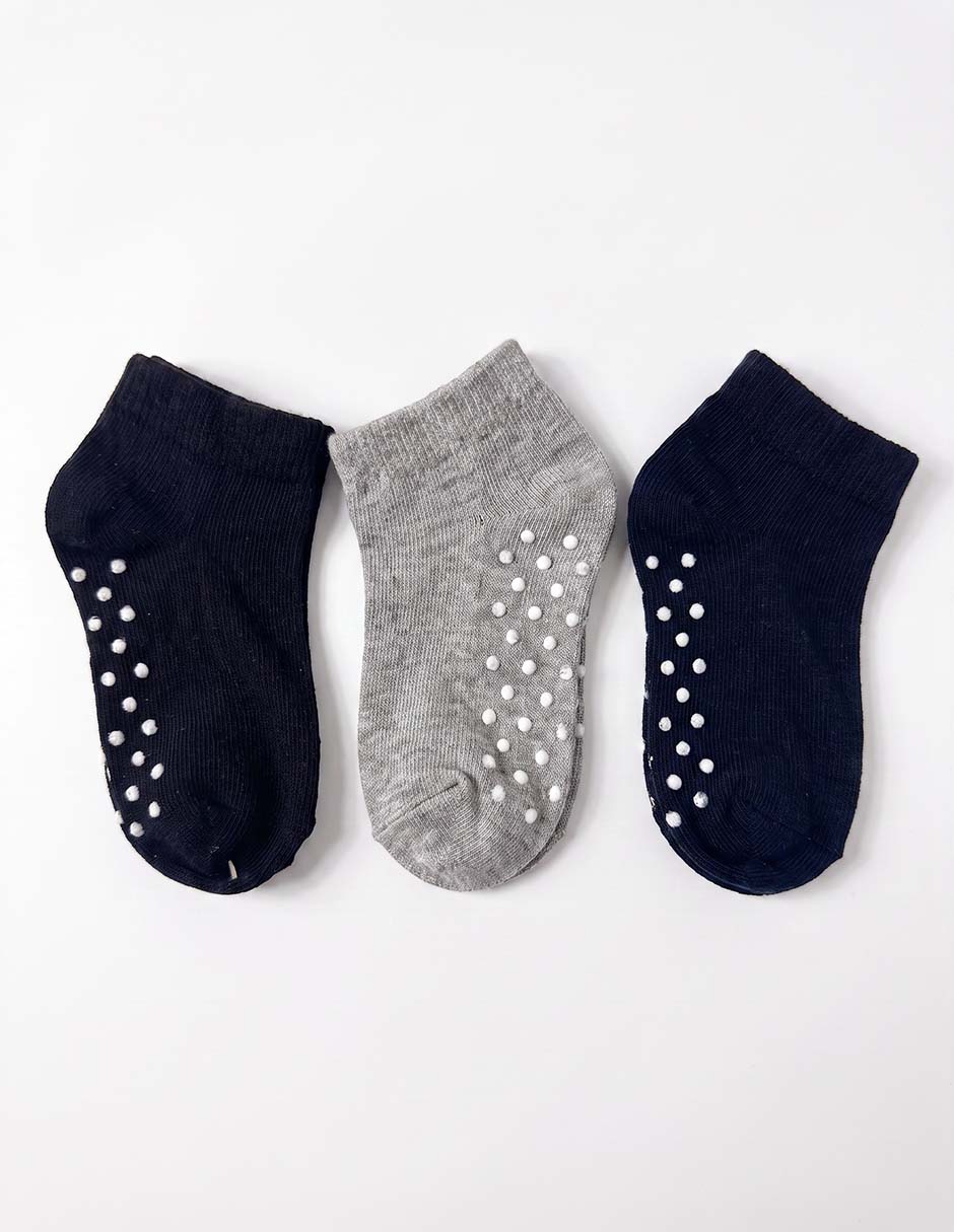 Tín antiderrapante unisex 3 pares