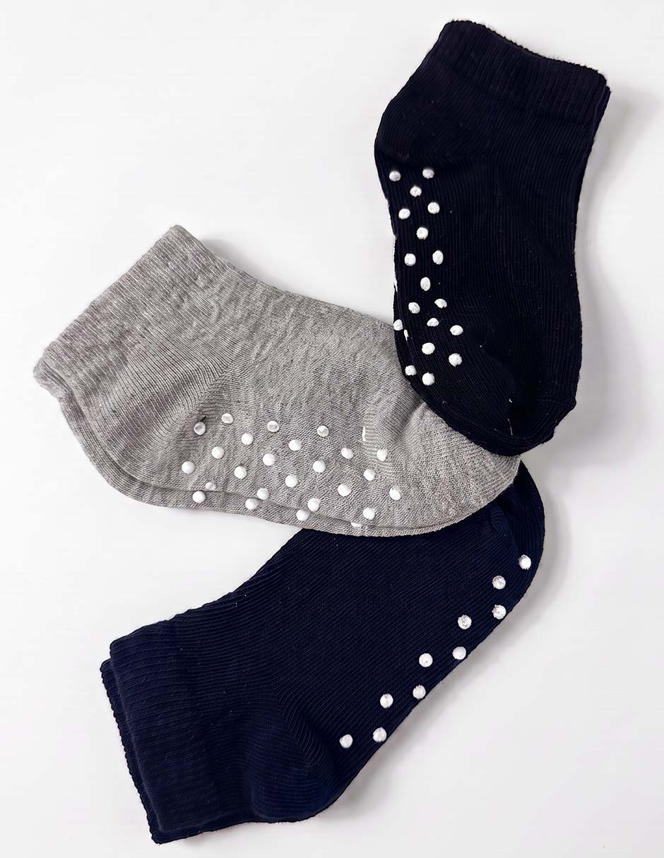 Tín antiderrapante unisex 3 pares 2