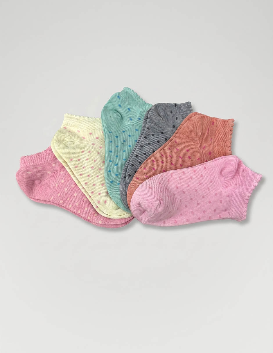 Set de tin Weekend para niña 6 pares