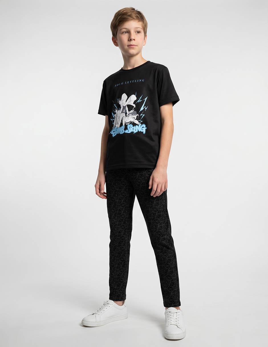Conjunto pijama Crunchyroll Solo Leveling para niño
